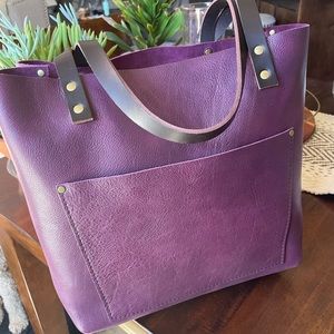 New Portland Leather Goods Large Tote